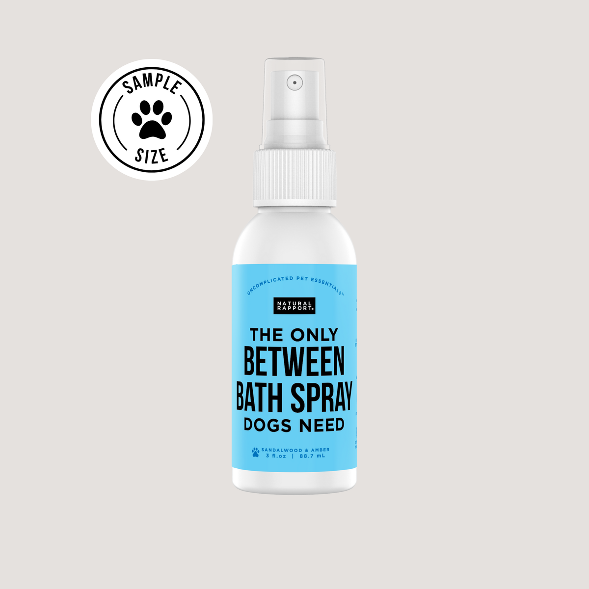 The Only Between Bath Spray Dogs Need - Amber & Sandalwood