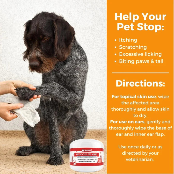 Nootie Medicated Pet Wipes