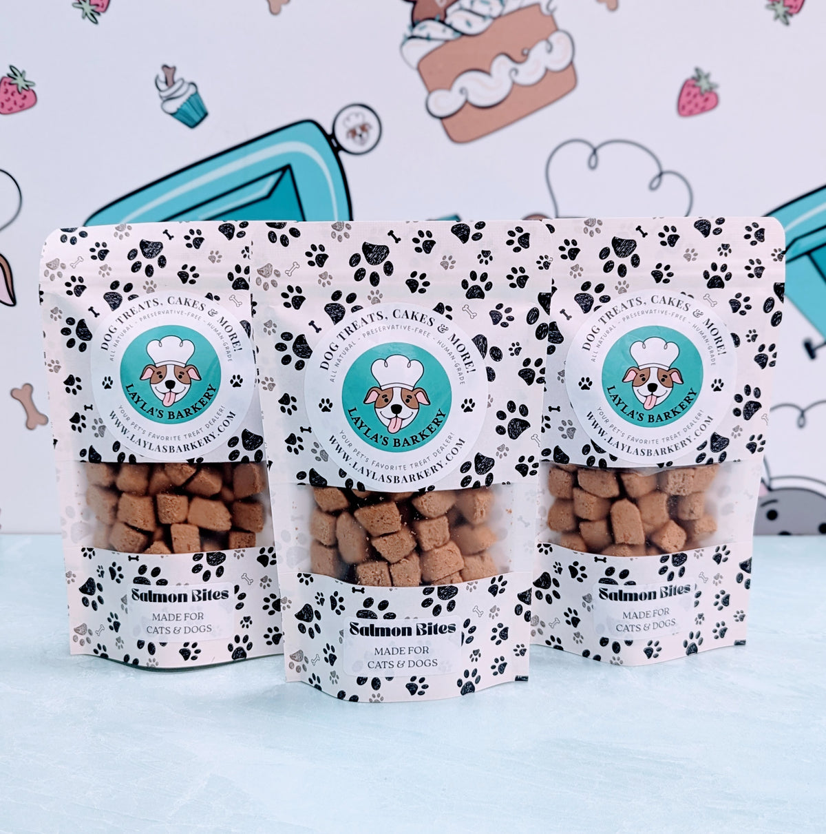 All Natural Salmon Cat & Dog Treats