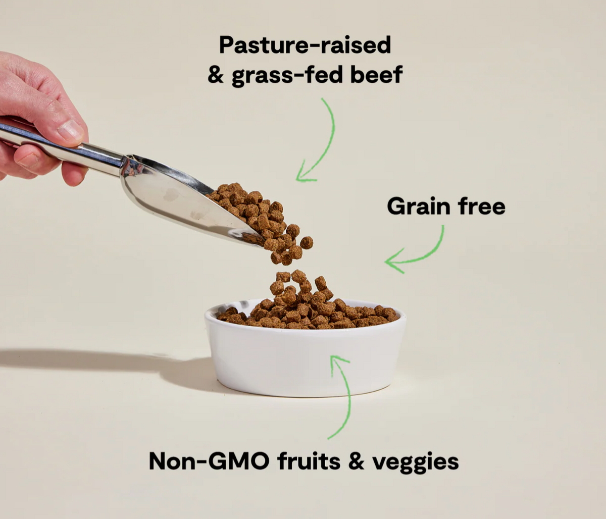 Grass-Fed Beef Grain-Free Dog Kibble