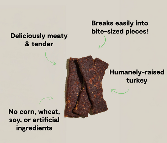Grain-Free Turkey Jerky Strips