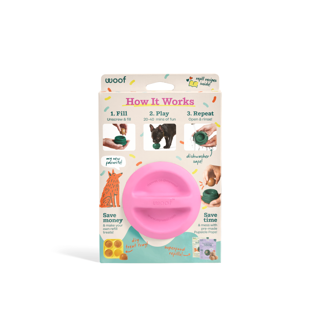 Party Pupsicle: Pink or Blue