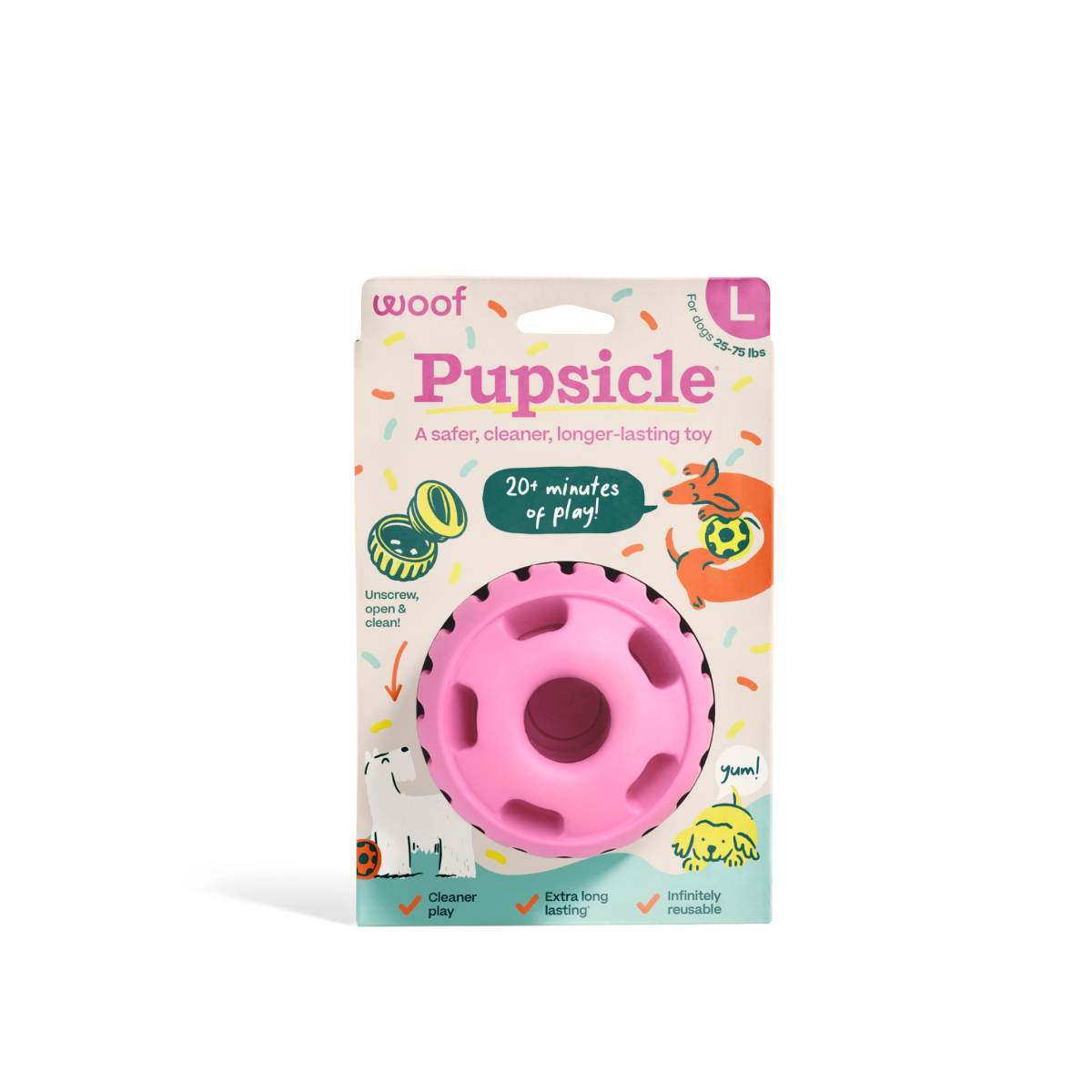 Party Pupsicle: Pink or Blue