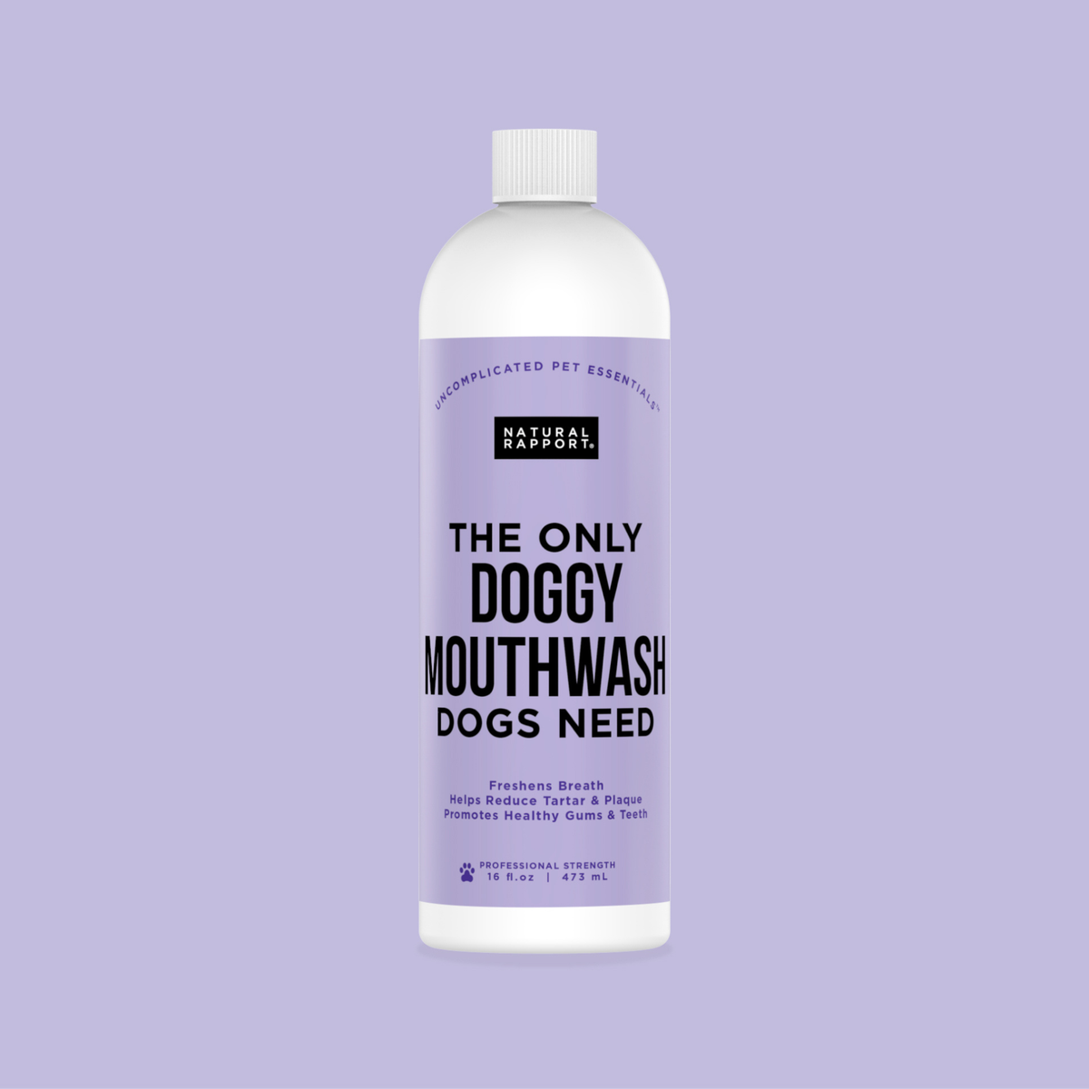 The Only Doggy Mouthwash Dogs Need: 3 ounce