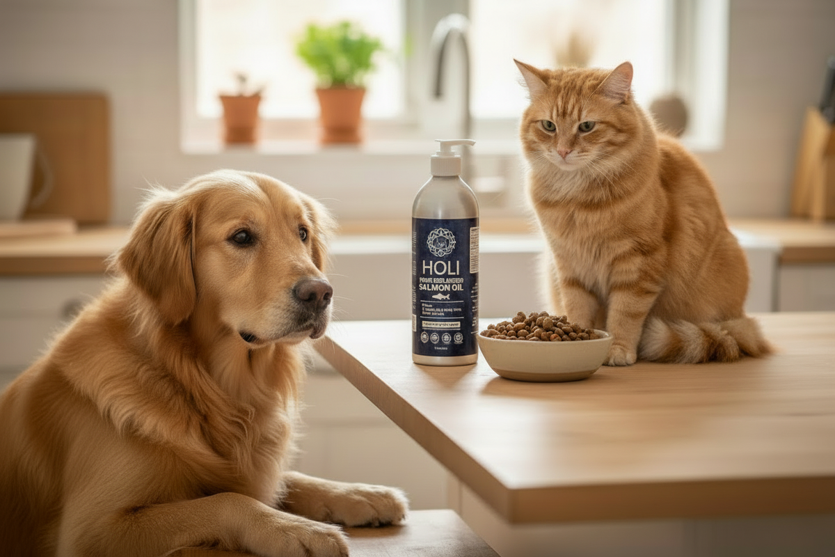Icelandic Salmon Oil for Dogs and Cats - Omega Fish Oil