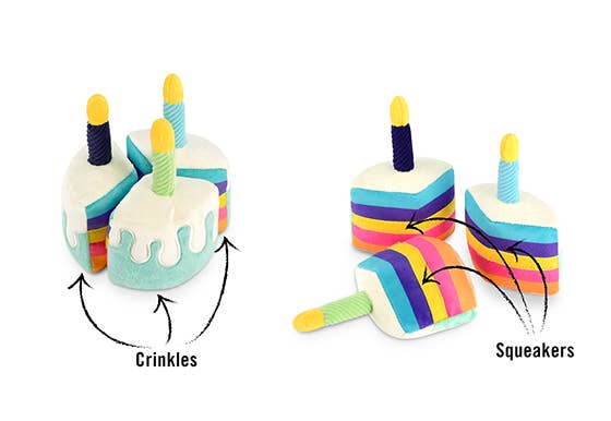 Bone-appetit Cake Dog Toy