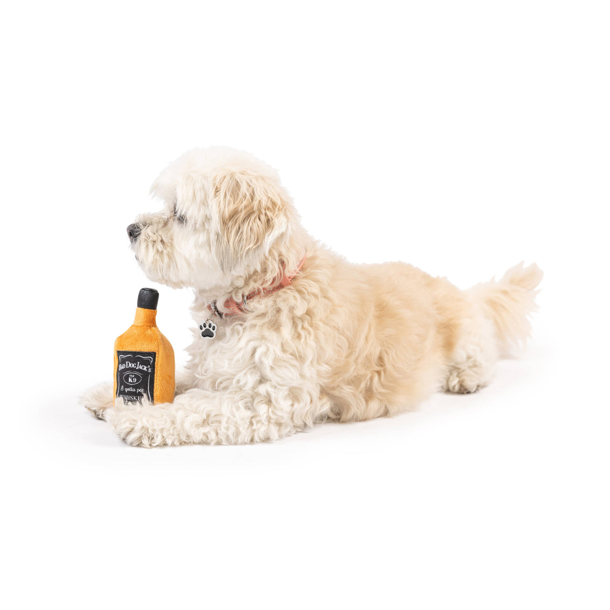 Tiny Tuff Bad Dog Jack's Whiskey: One Size