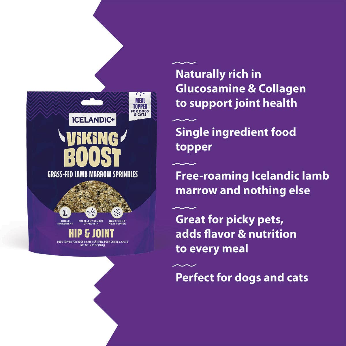 Viking Boost Lamb Marrow Sprinkles for Hip & Joint Support