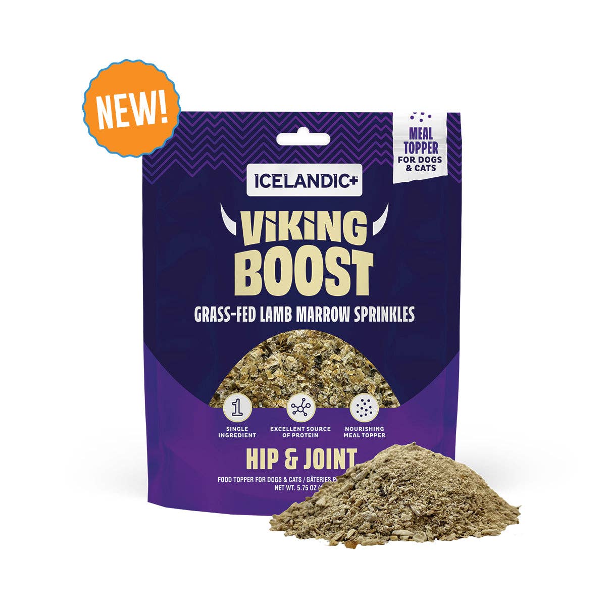Viking Boost Lamb Marrow Sprinkles for Hip & Joint Support