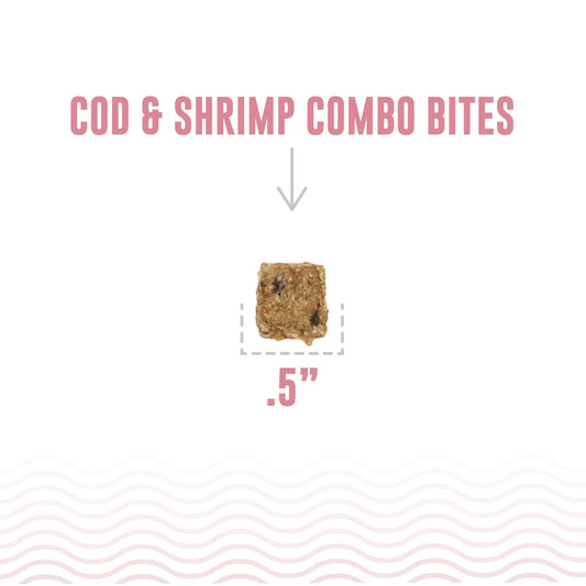 Cod & Shrimp Combo Bites Fish Dog Treats