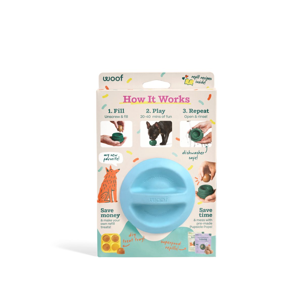Party Pupsicle: Pink or Blue