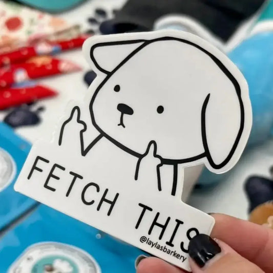 'Fetch This' Sticker