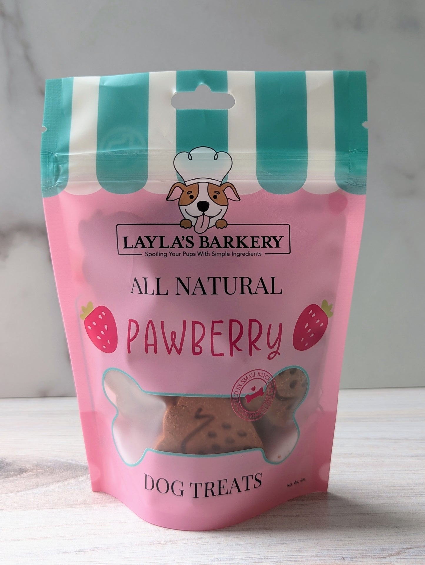 All Natural Pawberry Dog Treats