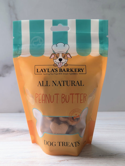 All Natural Peanut Butter Dog Treats