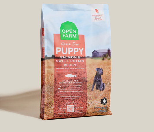 Open Farm Grain Free Dry Puppy Food - Salmon & Sweet Potato