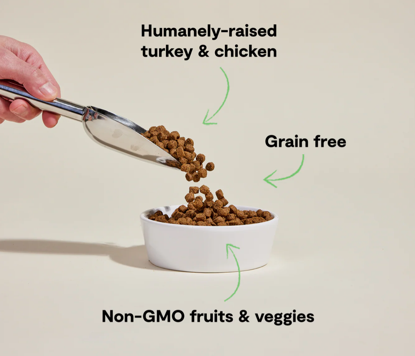 Homestead Turkey & Chicken Grain-Free Dog Kibble