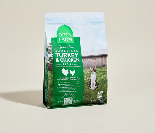 Homestead Turkey & Chicken Grain-Free Cat Kibble