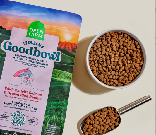 Goodbowl™ Wild-Caught Salmon & Brown Rice Dog Kibble