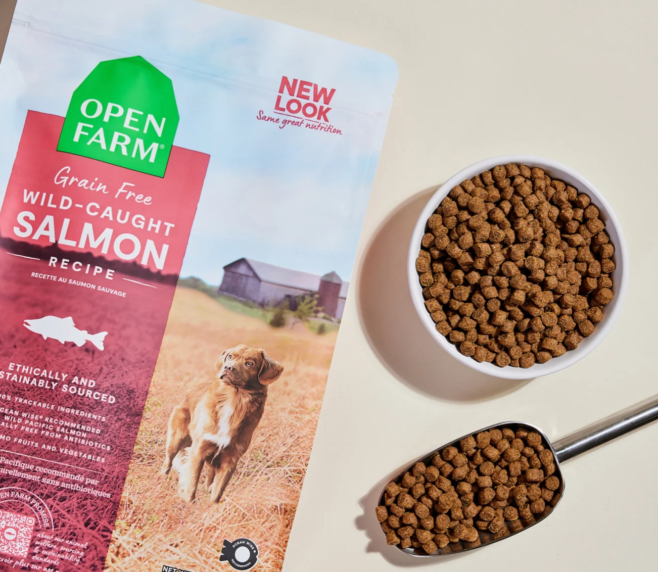 Wild-Caught Salmon Grain-Free Dog Kibble