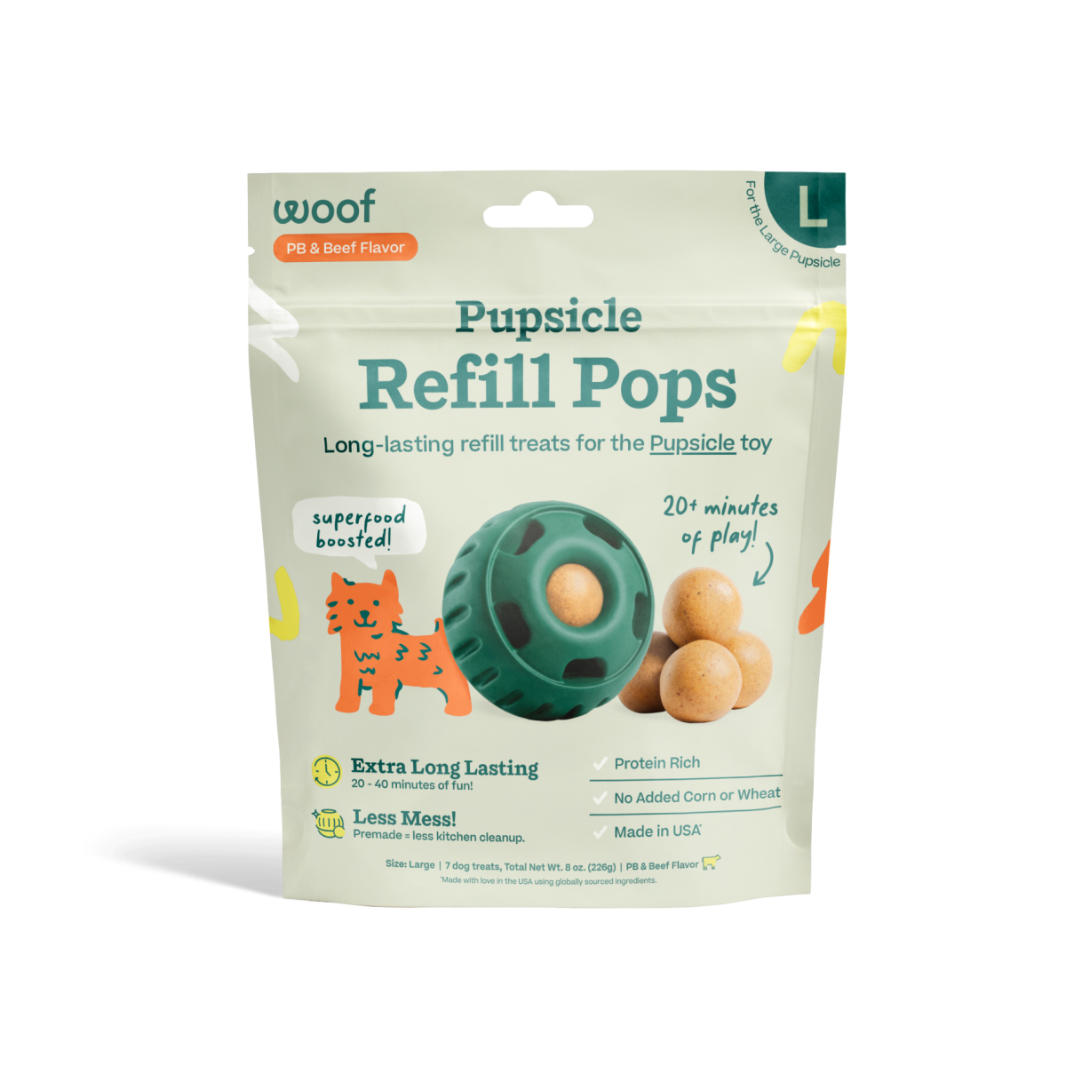 Pupsicle Pops | PB & Beef