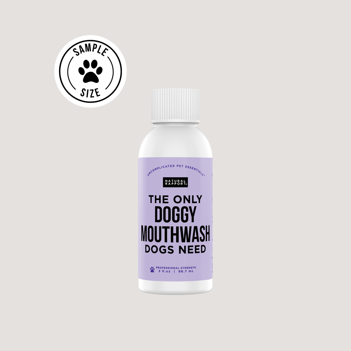 The Only Doggy Mouthwash Dogs Need: 3 ounce