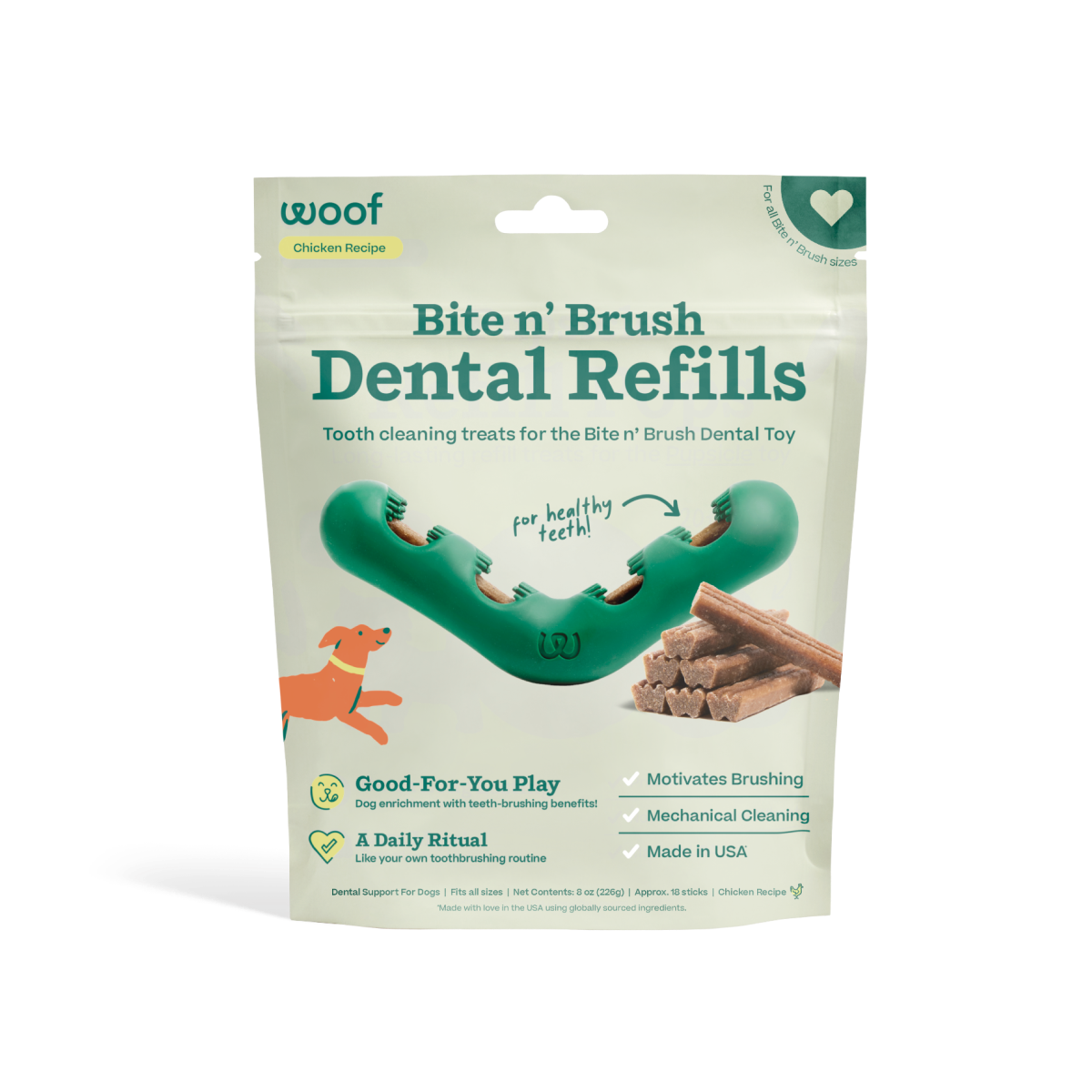 Bite N' Brush Dental Refills