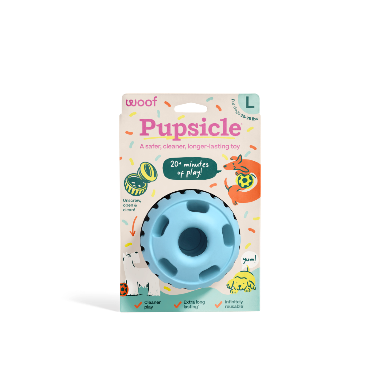 Party Pupsicle: Pink or Blue