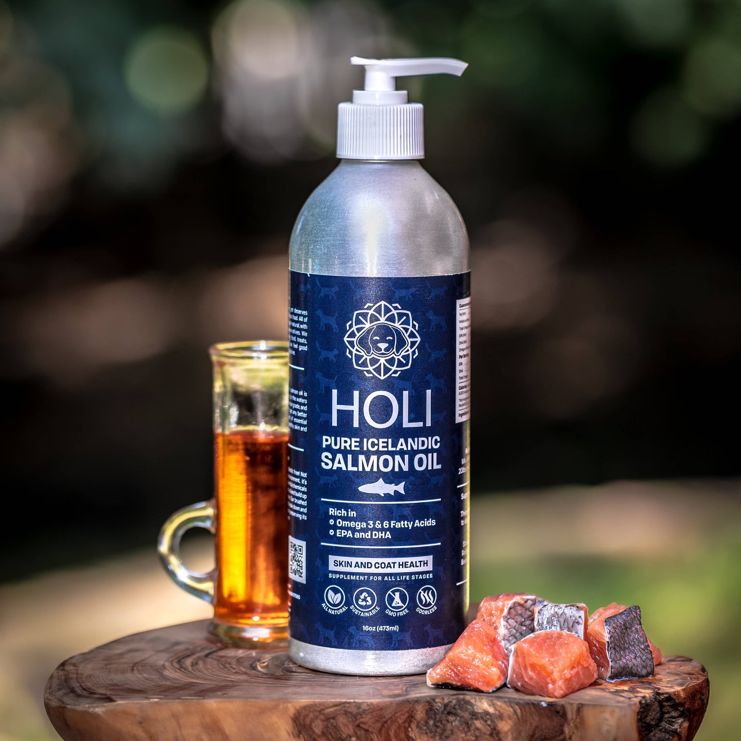Icelandic Salmon Oil for Dogs and Cats - Omega Fish Oil