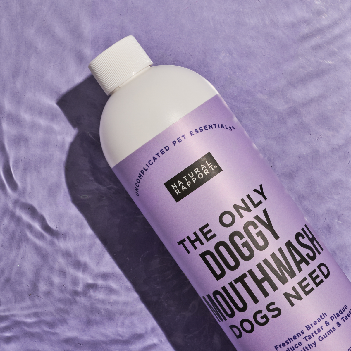 The Only Doggy Mouthwash Dogs Need: 3 ounce