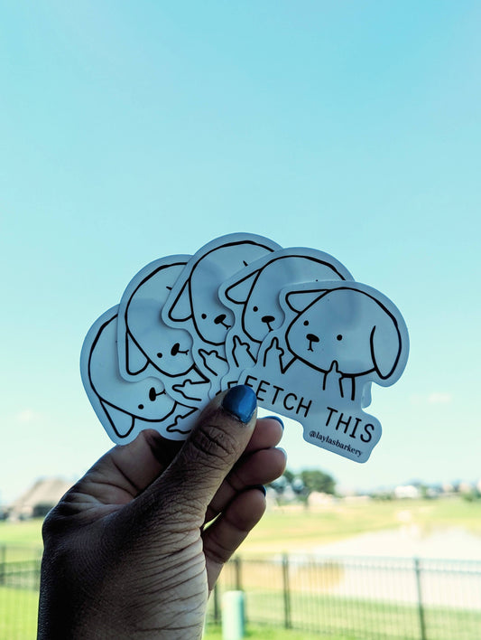 'Fetch This' Sticker